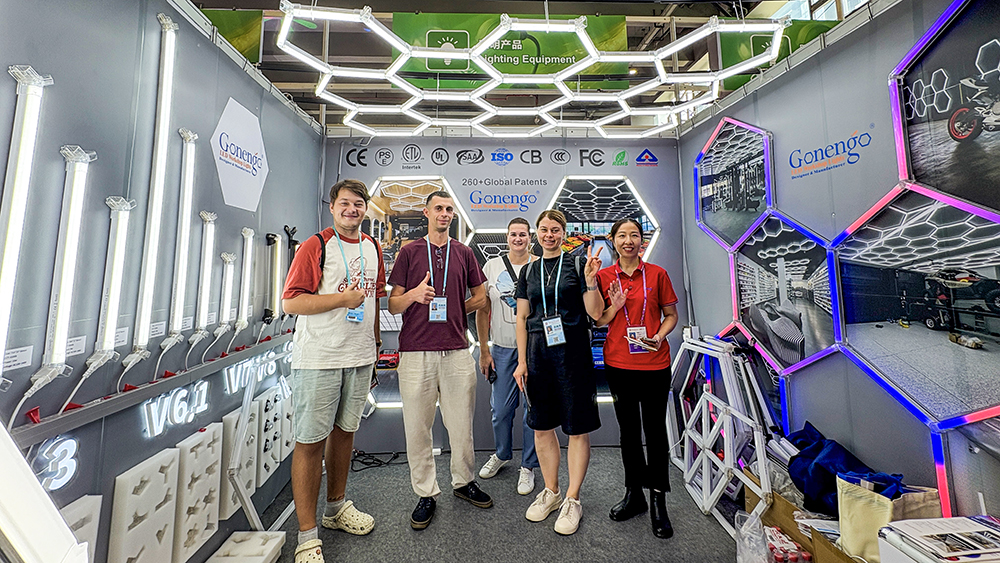 luces LED geométricas