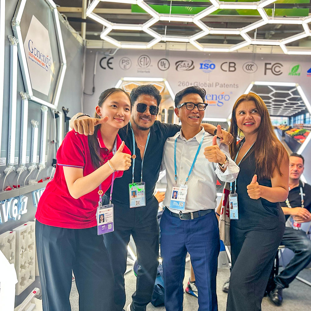 luces LED geométricas