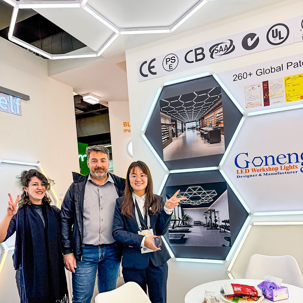 luces LED geométricas