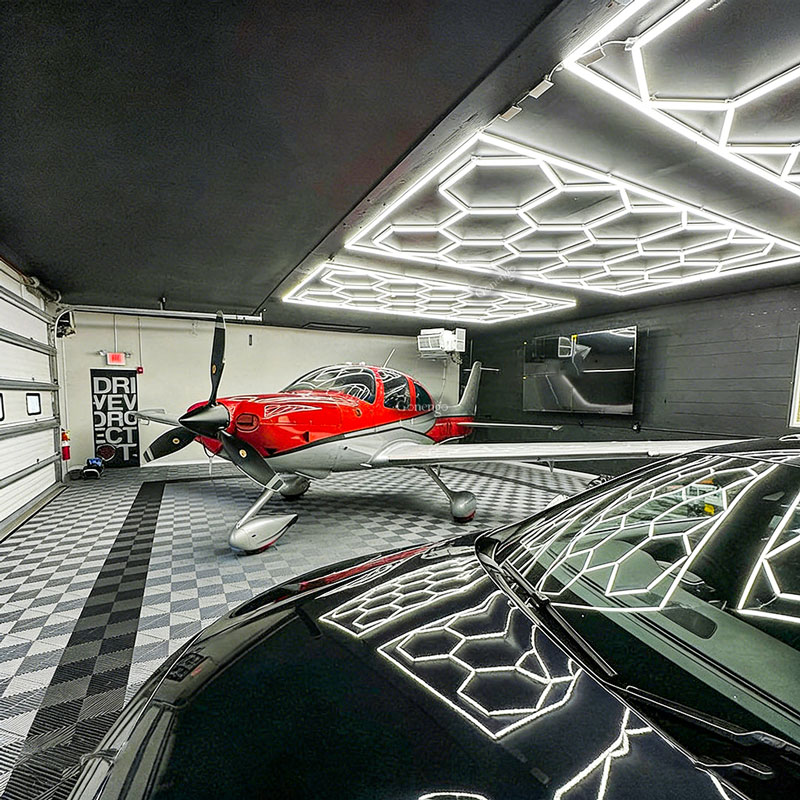 hexagon-LED-ceiling-lights