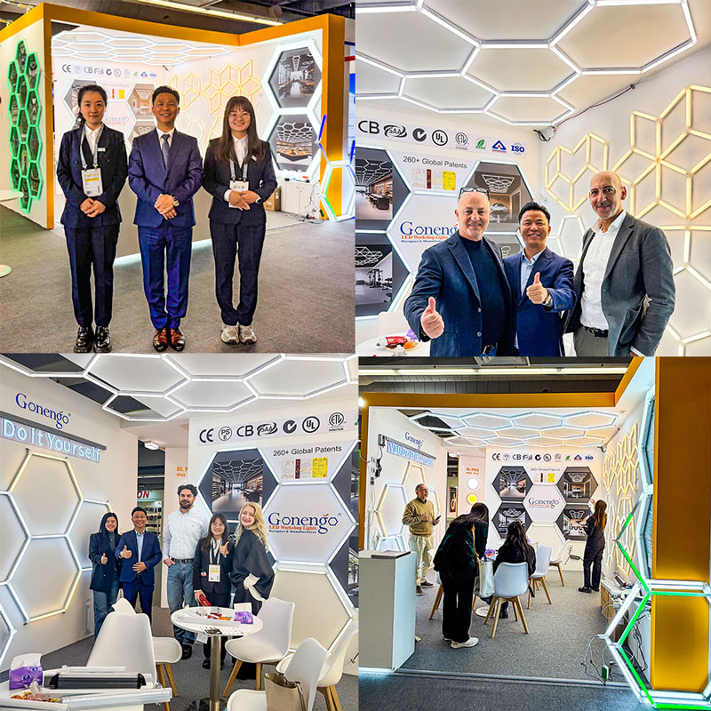 أضواء LED سداسية