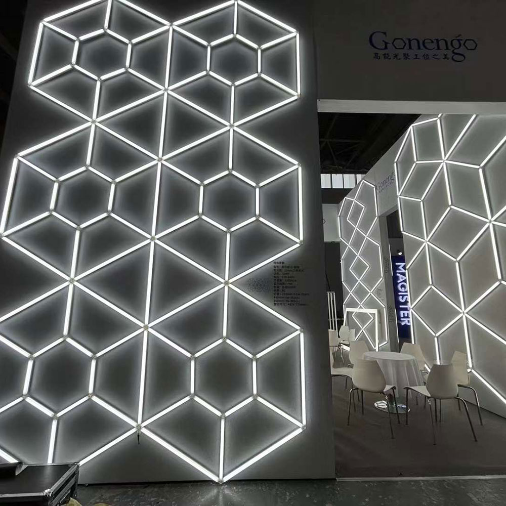 luces LED geométricas