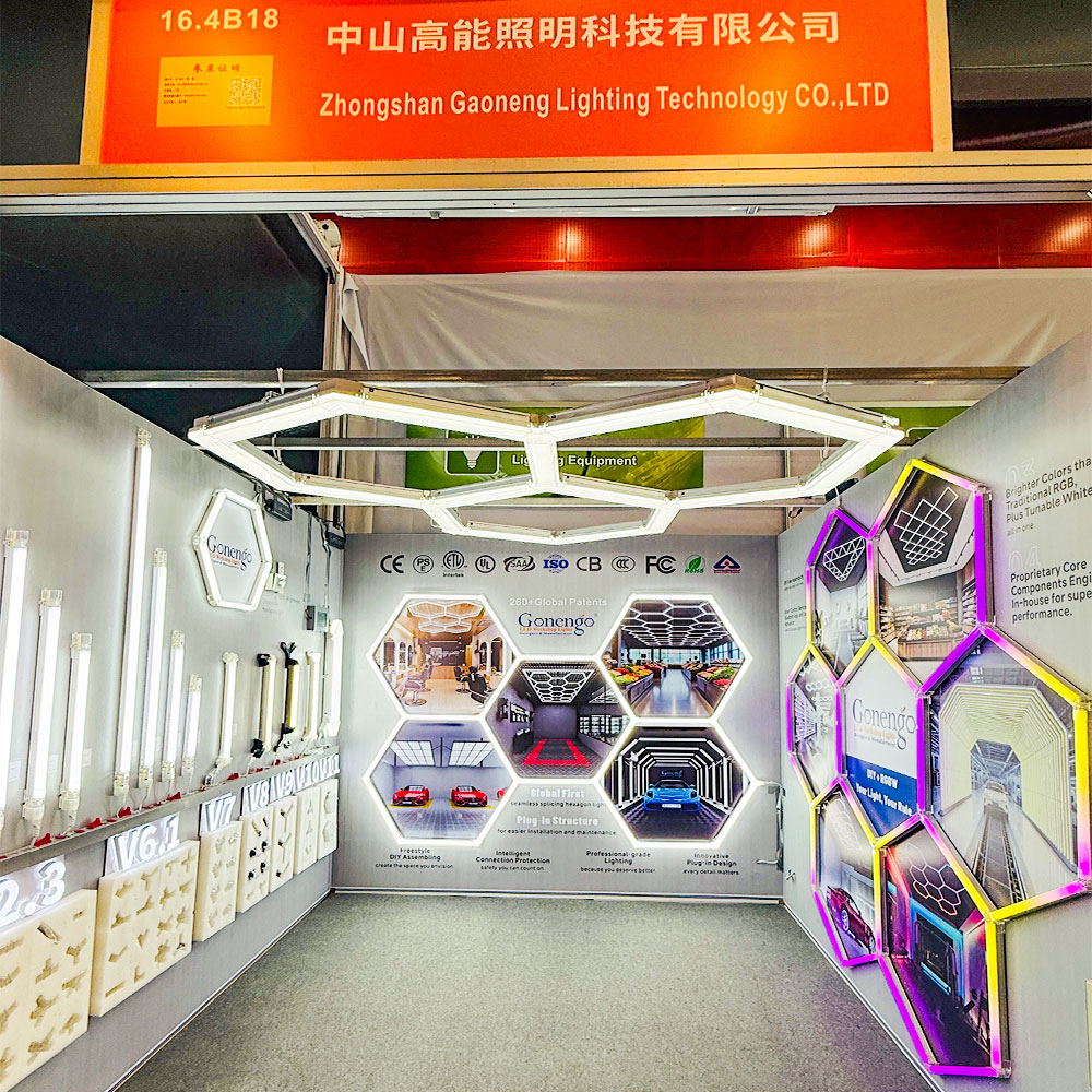 luces LED geométricas