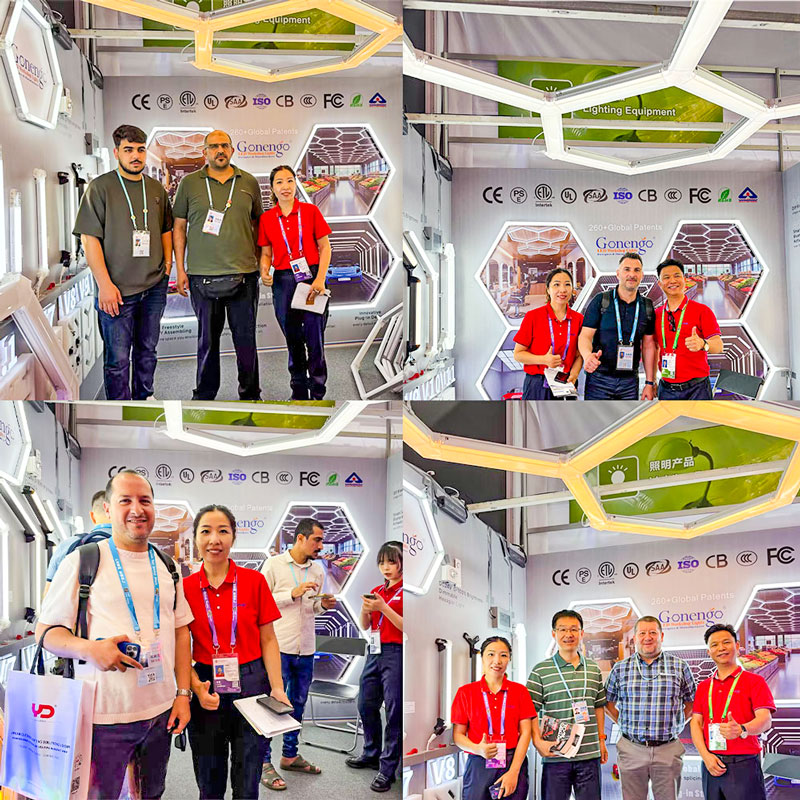 إضاءة LED هندسية