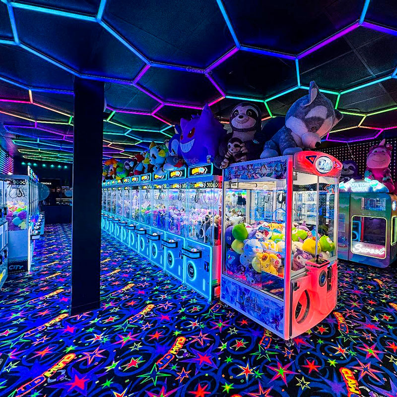 RGB-hexagon-lights-for-game-room