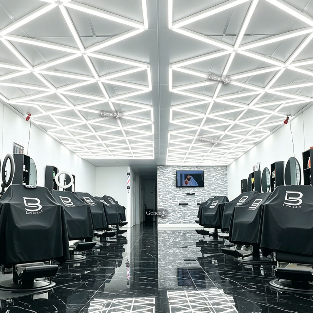 geometric-LED-lights-for-barbershop