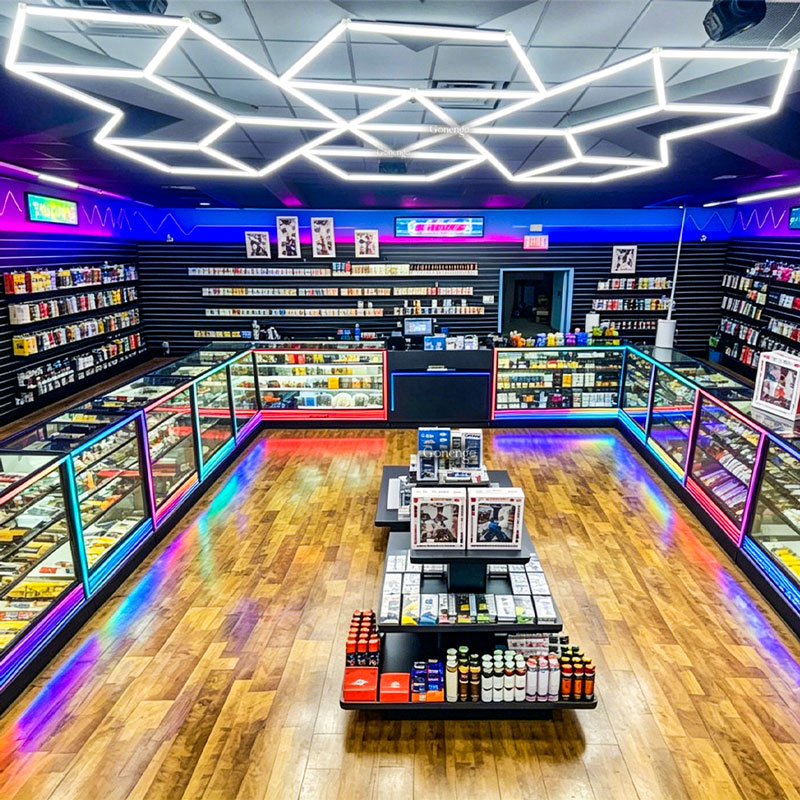 luces LED geométricas