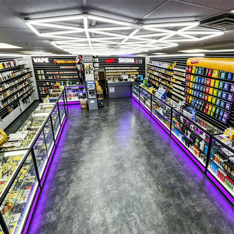 geometric-LED-lights-for-smoke-shop