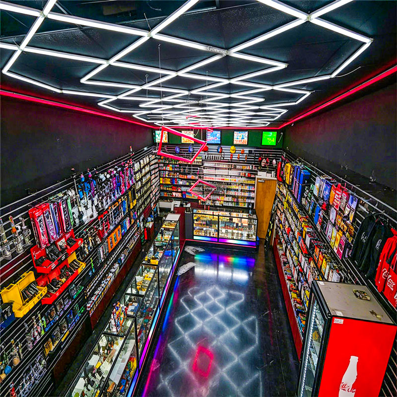 geometric-LED-lights-for-smoke-shop