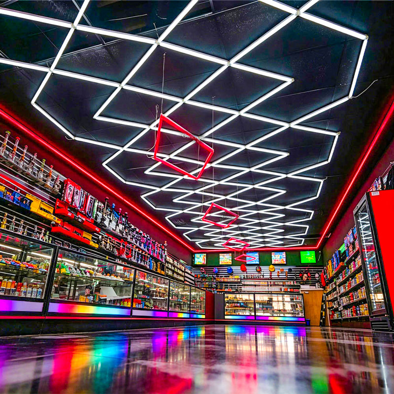 luces LED geométricas