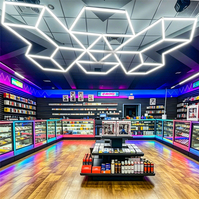 أضواء LED هندسية