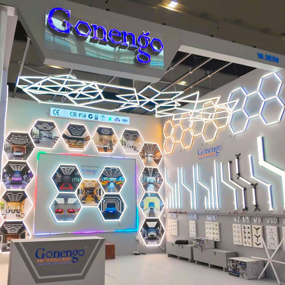 luces LED geométricas