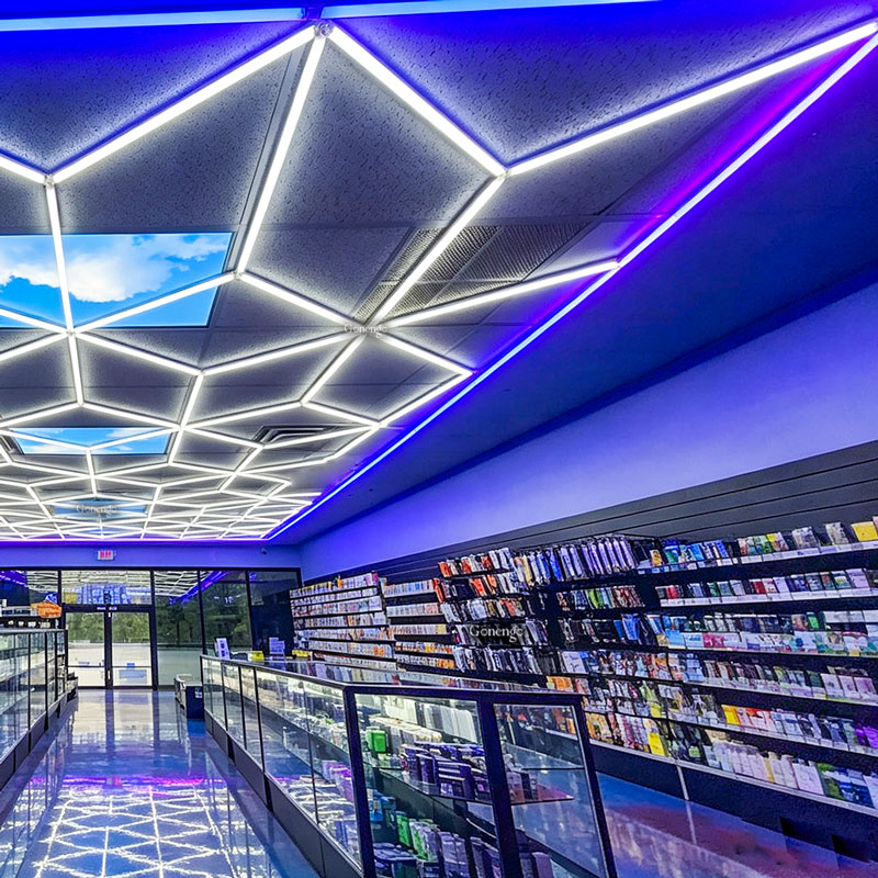 أضواء LED هندسية