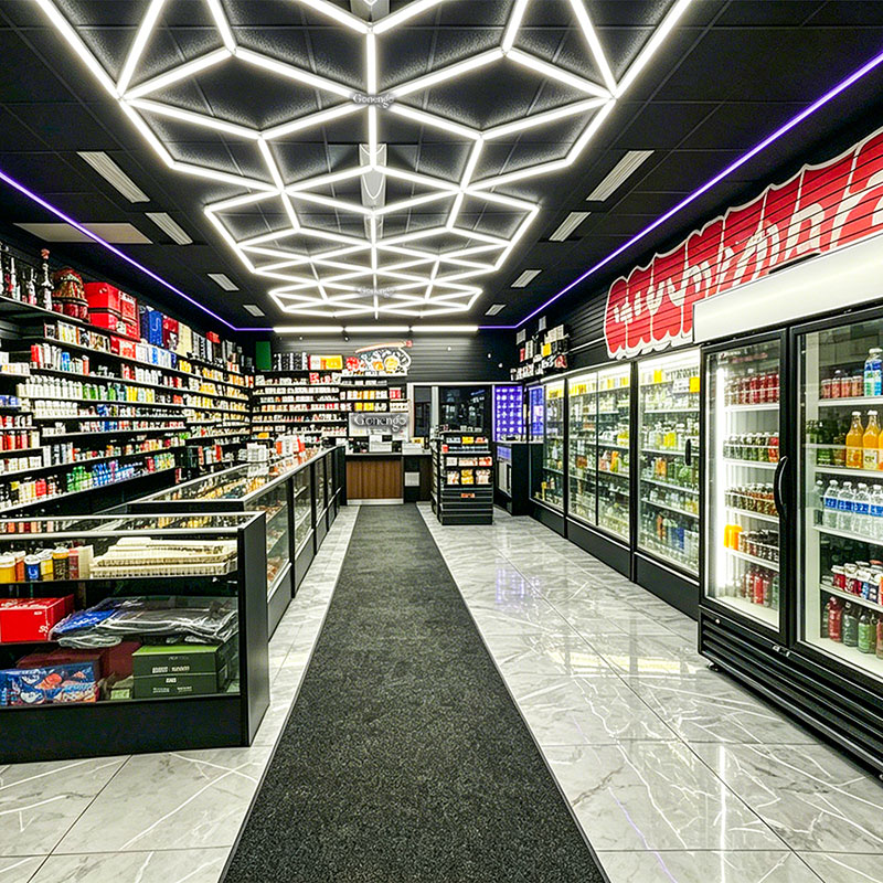 إضاءة LED هندسية
