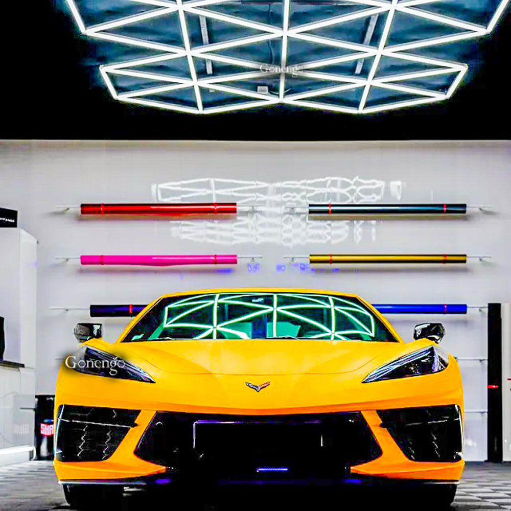 geometric-LED-lights-for-garage-ceiling