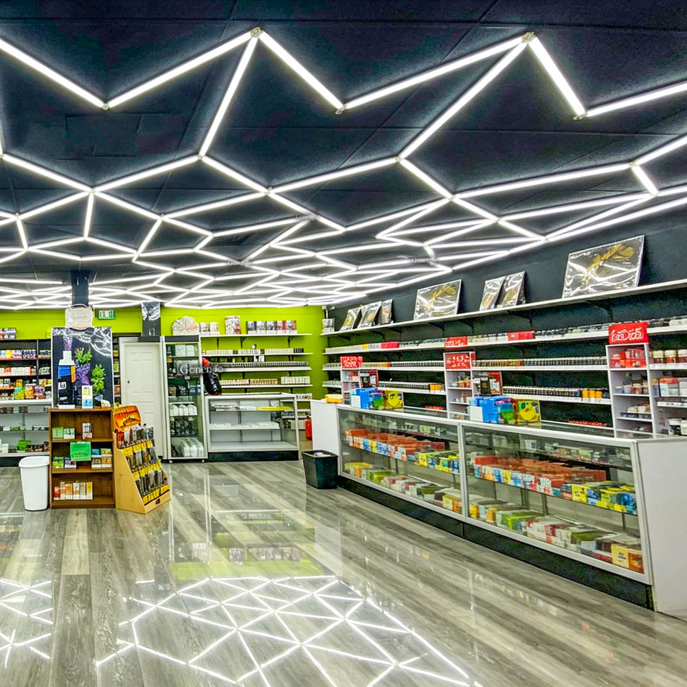 مصابيح LED بتصميم هندسي