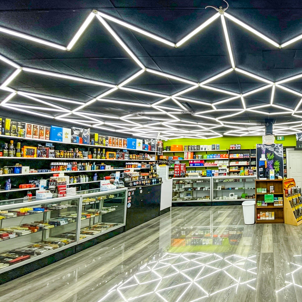 geometric-LED-lights-for-vape-shop