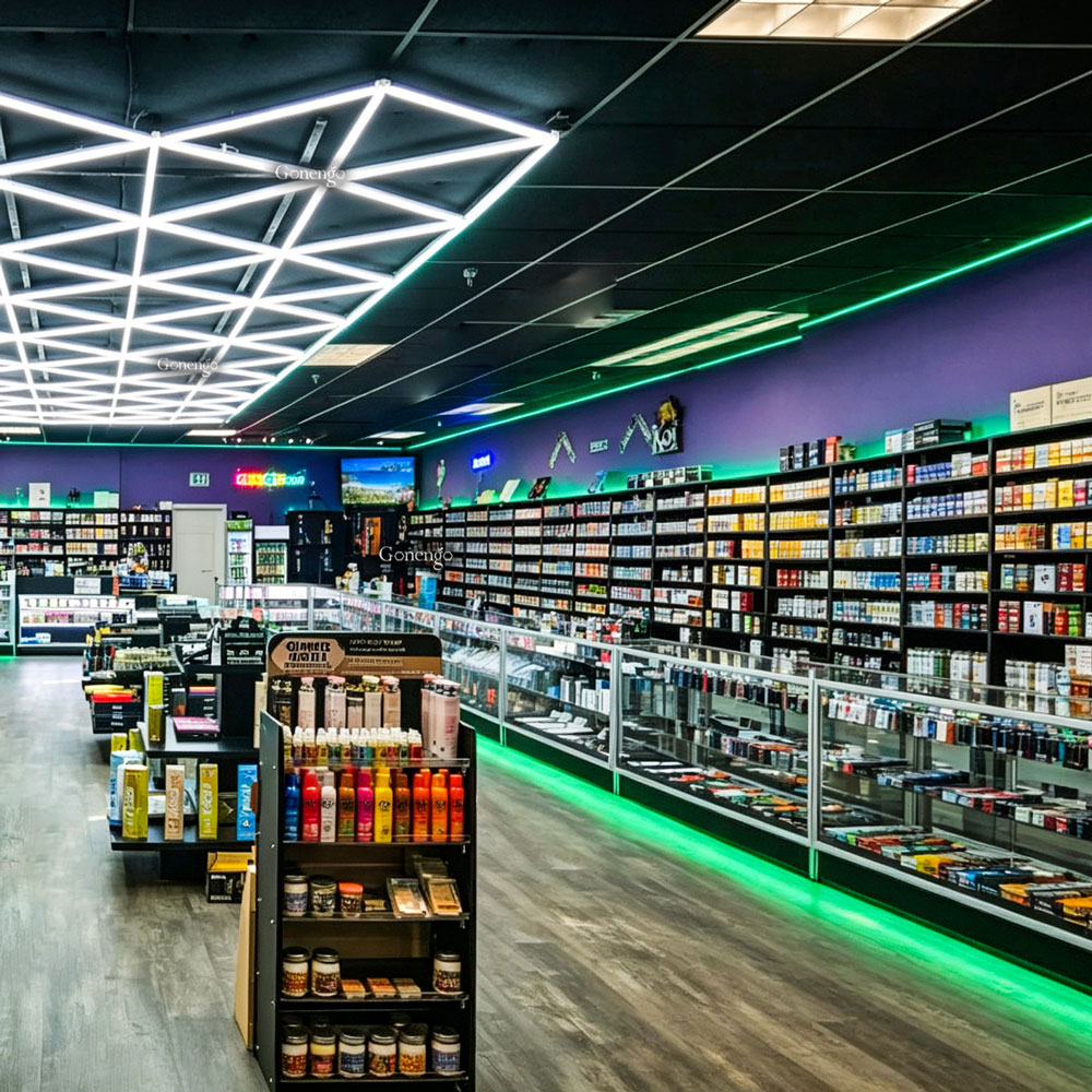 مصابيح LED بتصميم هندسي
