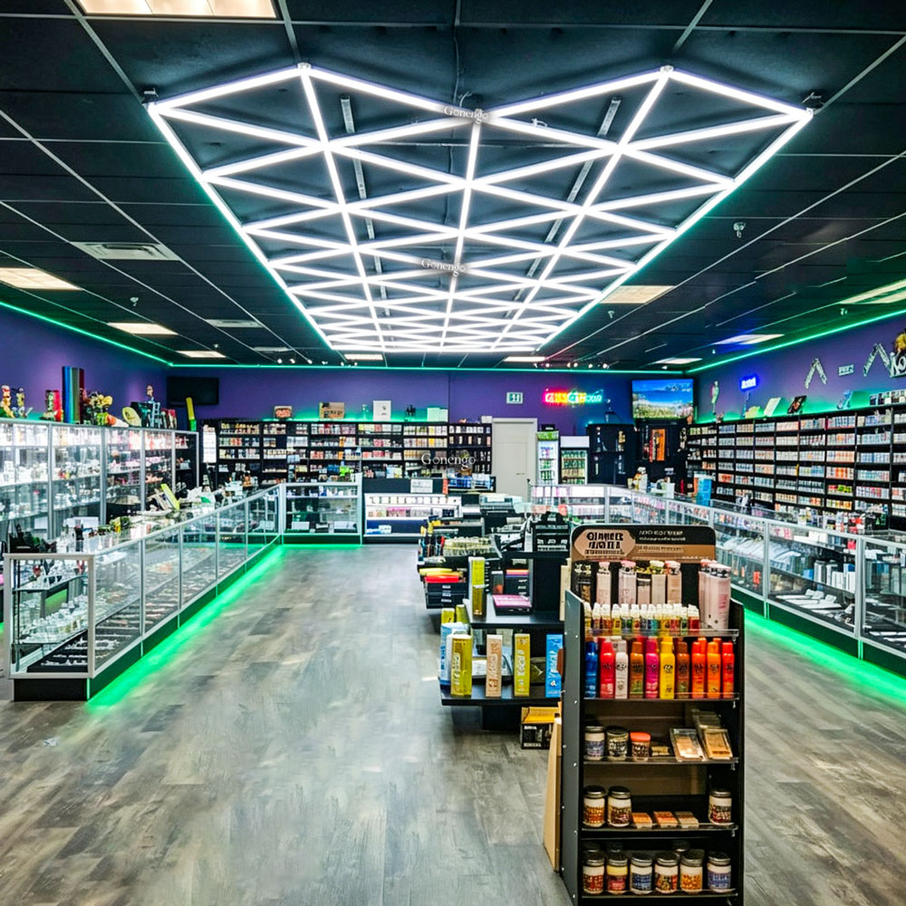 إضاءة LED هندسية